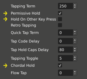 Suggested Vial tap-hold configuration.